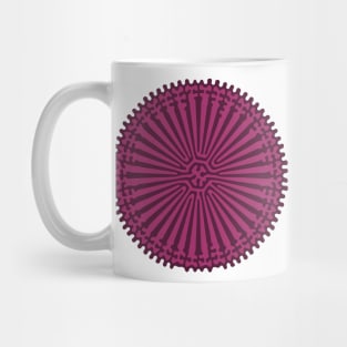 Reaction Diffusion Ornament (Purple Pink) Mug